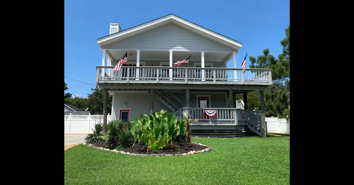 Entire House Rental in Sandbridge Beach, VA Heroes Retreat